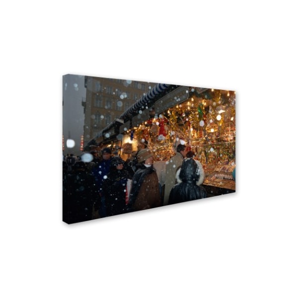 Robert Harding Picture Library 'Standing In The Snow' Canvas Art,12x19